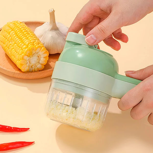 PicaTodo 4 en 1 Cortador de Alimentos Multifuncional