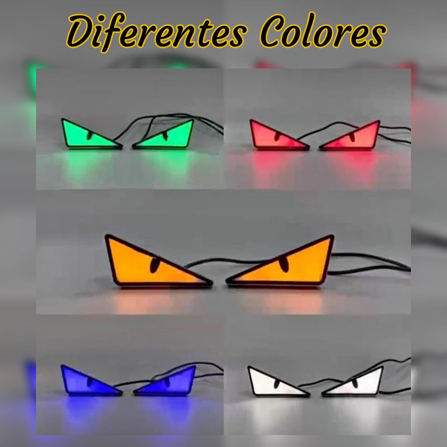 Ojos Led Para Moto