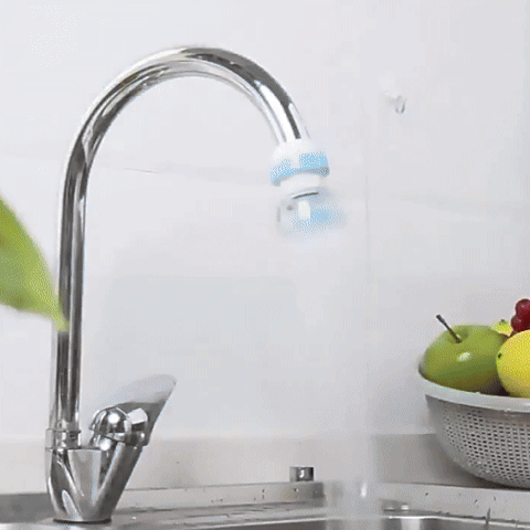 AquaSpin® - Filtro de agua, boquilla giratoria de 360 grados
