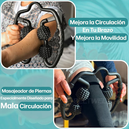 ZenRoll™ - Rodillo Masajeador Para Piernas y Brazos