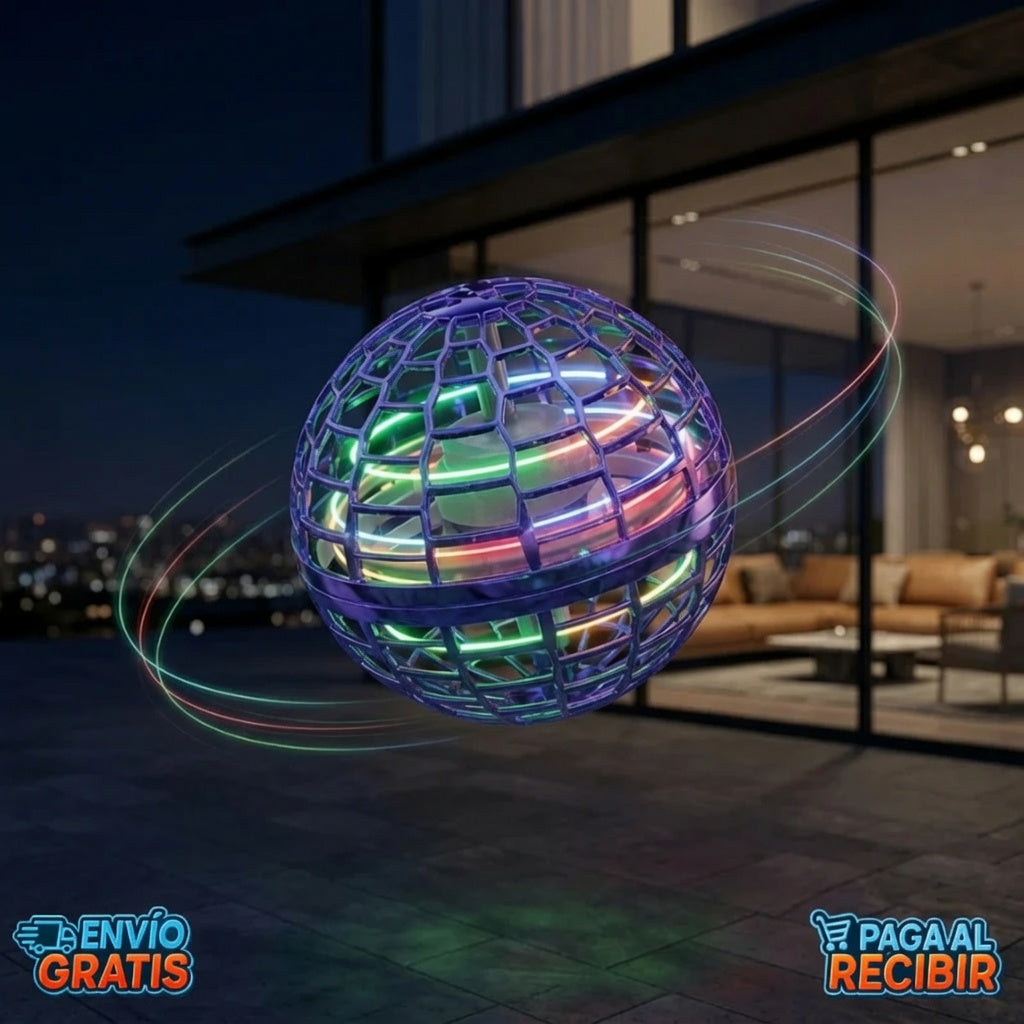 FlyNova™ 🚀 - Bola voladora interactiva ✨