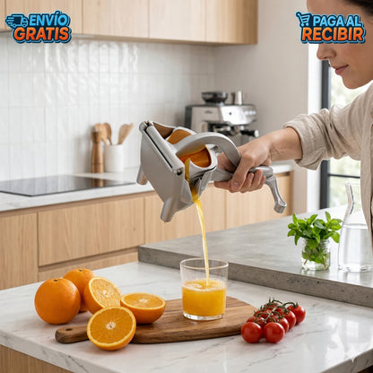 JuicePro™ 🍊 - Exprimidor de frutas metálico ✨