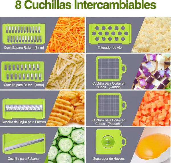 Cortador Multifunción Rápido de Verduras