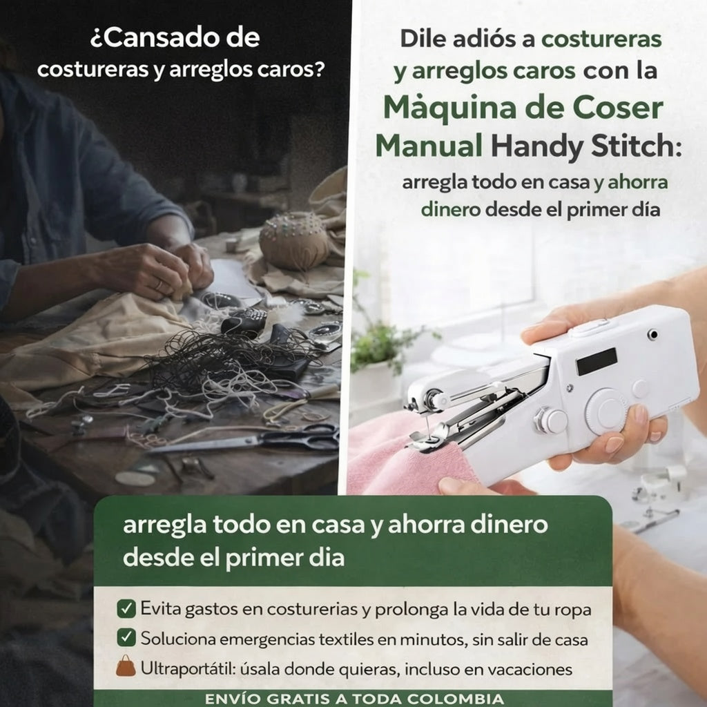 StitchMate™ – Maquina de coser portátil