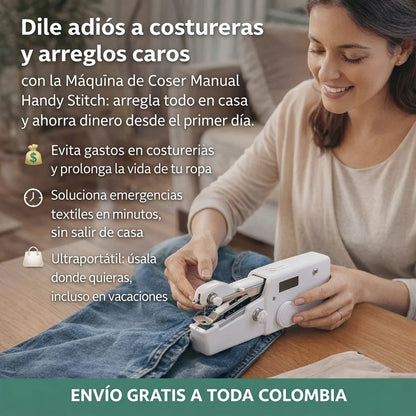 StitchMate™ – Maquina de coser portátil