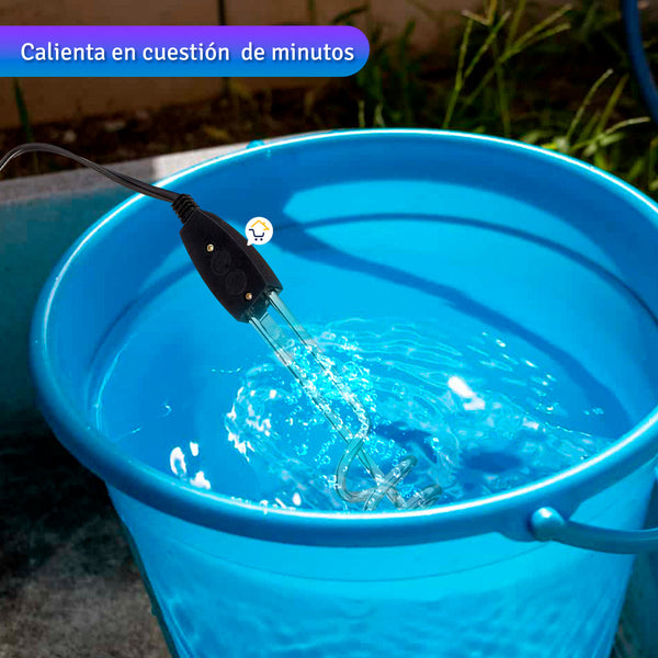 Calentador de agua Inmersión Portátil Rápido y Compacto