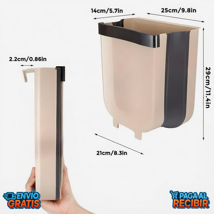 FoldBin™ 🗑️ - Basurero plegable multiuso ♻️