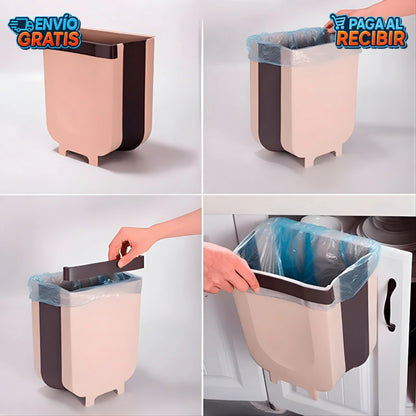 FoldBin™ 🗑️ - Basurero plegable multiuso ♻️