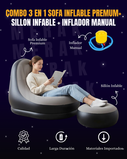 Relax Pro® - Sillón Inflable Combo