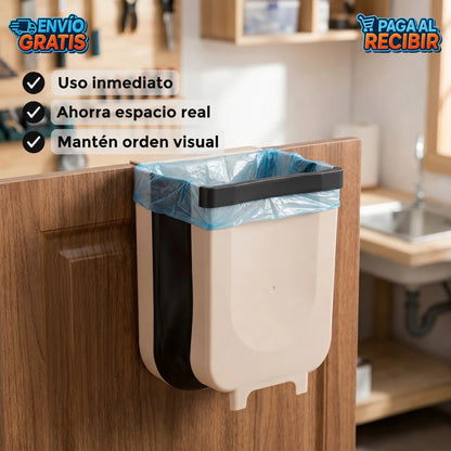 FoldBin™ 🗑️ - Basurero plegable multiuso ♻️