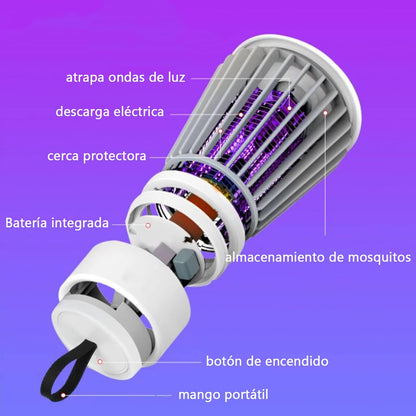 Lámpara UV Anti-Mosquitos Recargable (x2 Unidades)