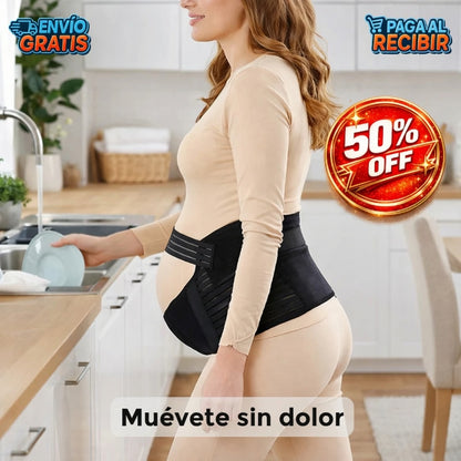 MammaLift™ 🤰 - Faja soporte embarazo 💖