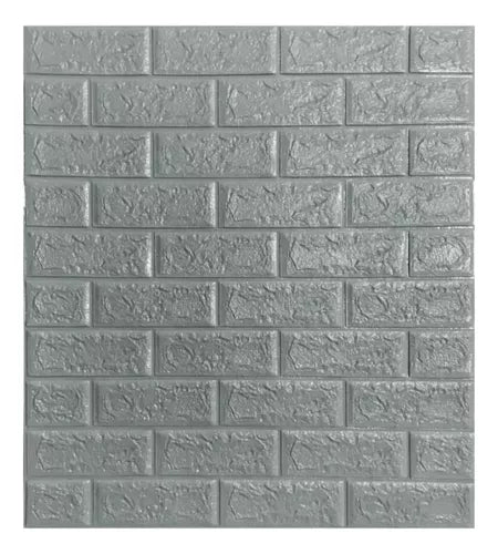 Papel tapiz de ladrillo autoadhesivo con patrón 3D | BRICKSBY