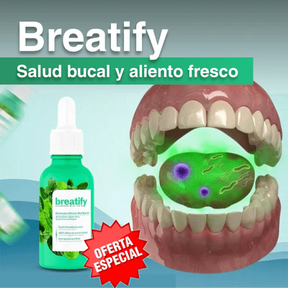 Breatify® - Gotas naturales para el mal aliento