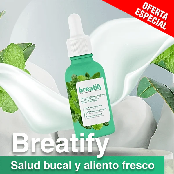 Breatify® - Gotas naturales para el mal aliento