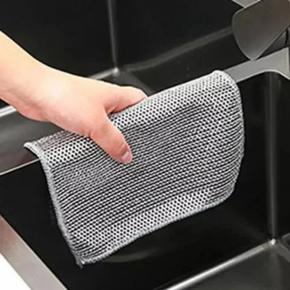 Paños de limpieza multiuso de malla metálica | Llévate 5 paños