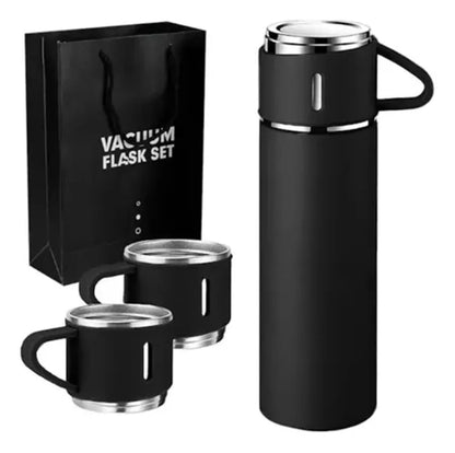 Vacum Flask® - Set De Termo Bebidas Caliente Y Frio 12 Horas + 2 Tazas