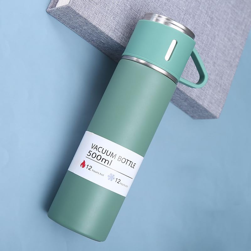Vacum Flask® - Set De Termo Bebidas Caliente Y Frio 12 Horas + 2 Tazas