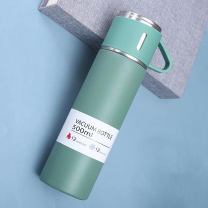 Vacum Flask® - Set De Termo Bebidas Caliente Y Frio 12 Horas + 2 Tazas