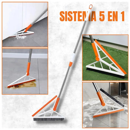 Escoba 2 en 1 Ajustable y Multifuncional | Innovación en Limpieza para tu Hogar