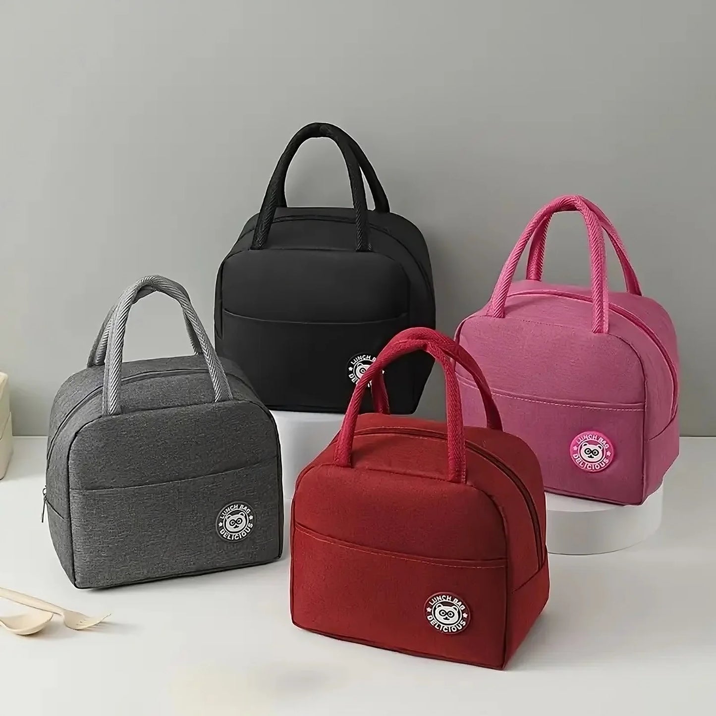 Lonchera Térmica de Tela Oxford | Bolsa Aislante Portátil