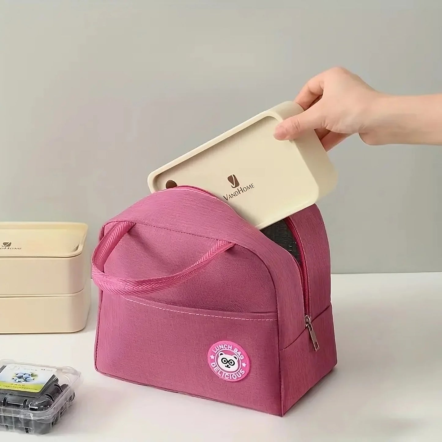 Lonchera Térmica de Tela Oxford | Bolsa Aislante Portátil