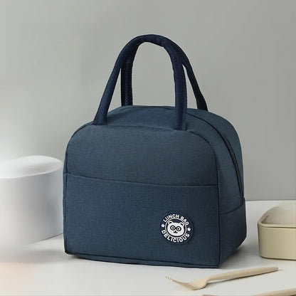 Lonchera Térmica de Tela Oxford | Bolsa Aislante Portátil