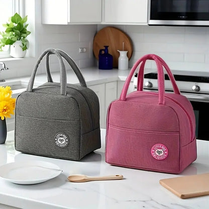 Lonchera Térmica de Tela Oxford | Bolsa Aislante Portátil